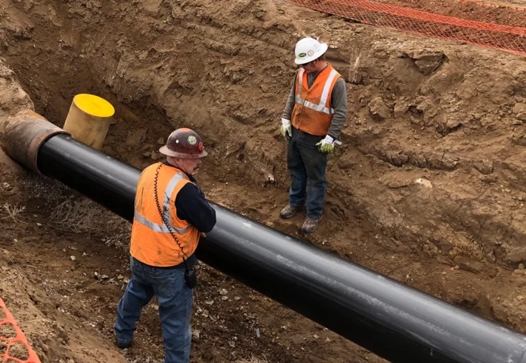pipe lining project photo
